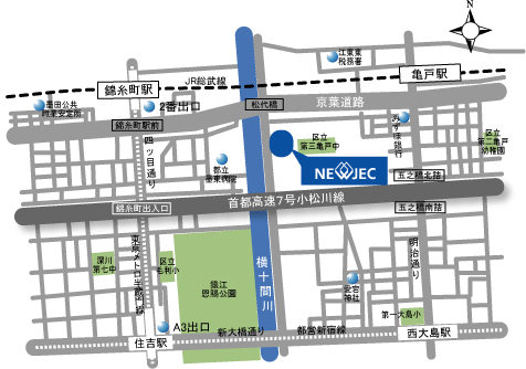 関東支店 地図