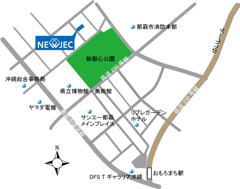 沖縄支店 地図