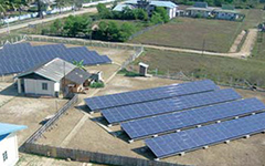 Demonstration study for solar power generation grid connected system (Myanmar)
