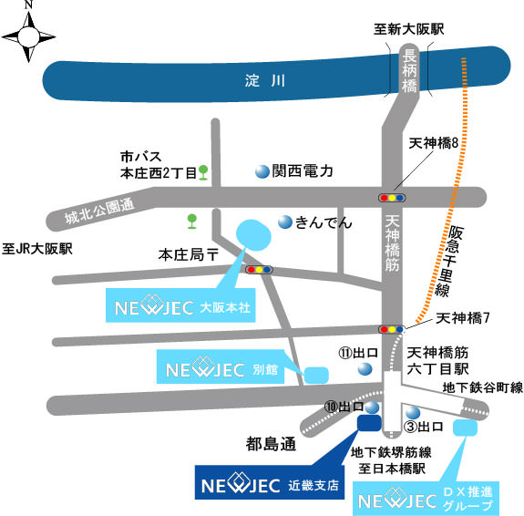 近畿支店 地図