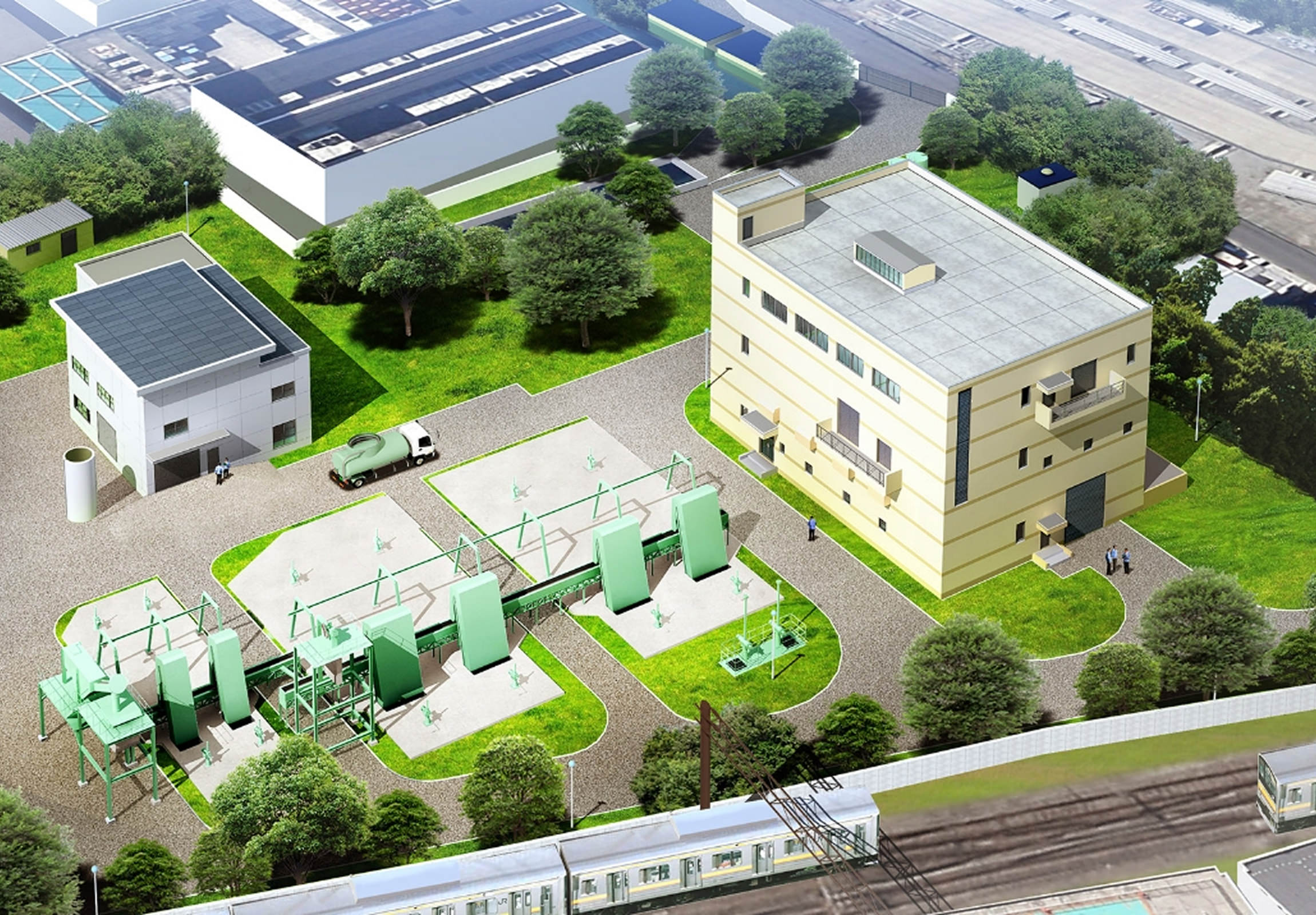 川崎市渡田ポンプ場 大規模雨水処理施設整備事業計画