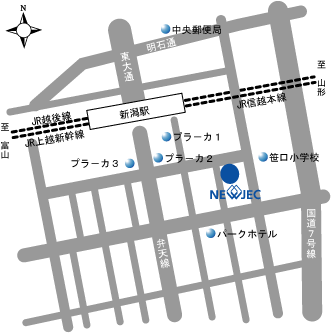 北陸支店 地図