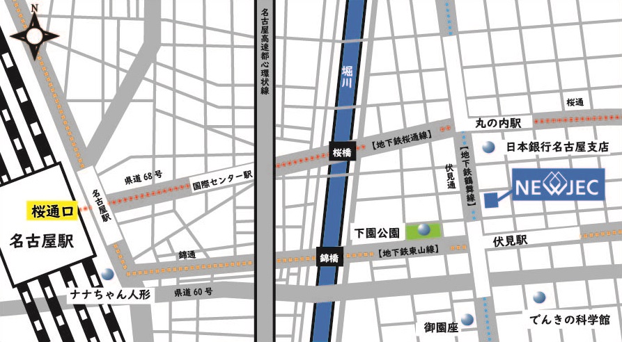 中部支店 地図