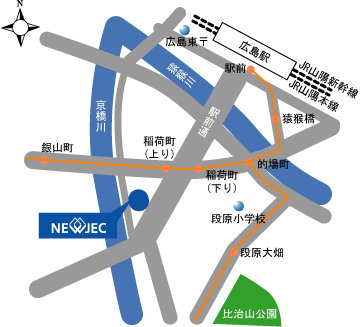 中国支店 地図