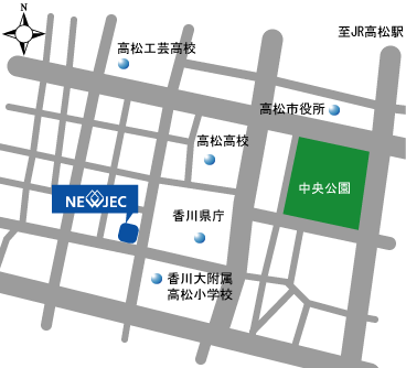 四国支店 地図