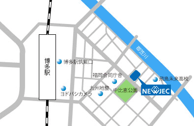 九州支店 地図