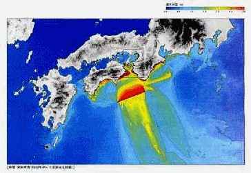 Simulation of Tsunami