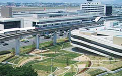 Overall landscape design, Osaka International Airport terminal areas (Osaka Prefecture)