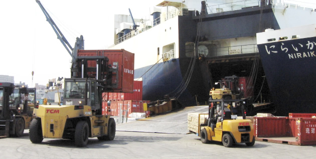 Congestion in cargo handling